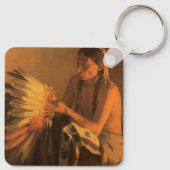 ジョセフ・ヘンリー・シャープによる旧軍帽 キーホルダー (裏面)