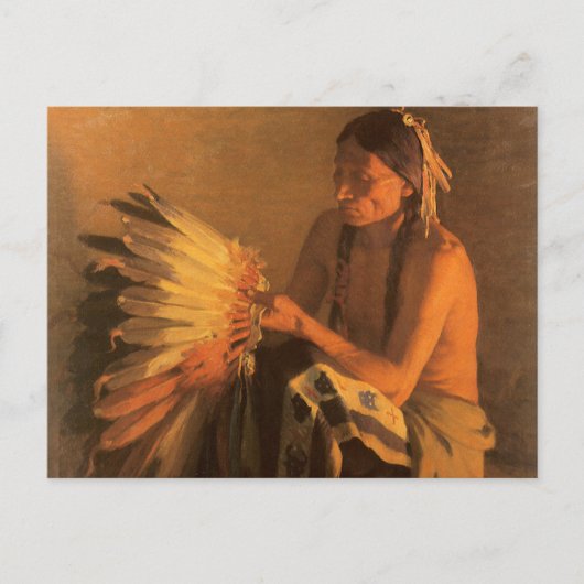 ジョセフ・ヘンリー・シャープによる旧軍帽 ポストカード (正面)