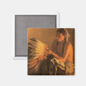 ジョセフ・ヘンリー・シャープによる旧軍帽 マグネット (正面/裏面)