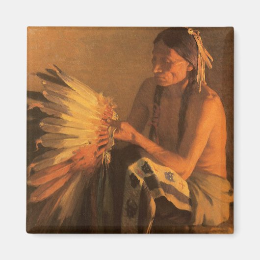 ジョセフ・ヘンリー・シャープによる旧軍帽 マグネット (正面)