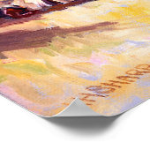 ジョセフ・ヘンリー・シャープ・ザ・ブルー・テペ ポスター (角)