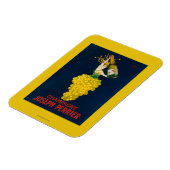 ジョセフ・ペリエ・シャンパンプロモーションのポスター マグネット (左側)