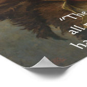 ジョセフ「マザーアース」引用文ポスター ポスター (角)