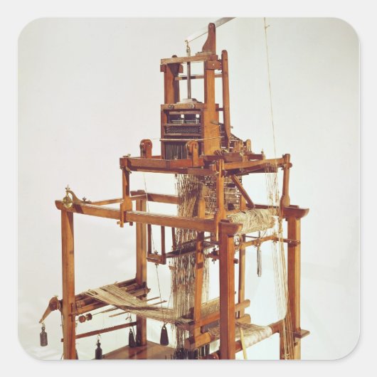 ジョセフ・マリー・ジャック設計の織機 スクエアシール (正面)