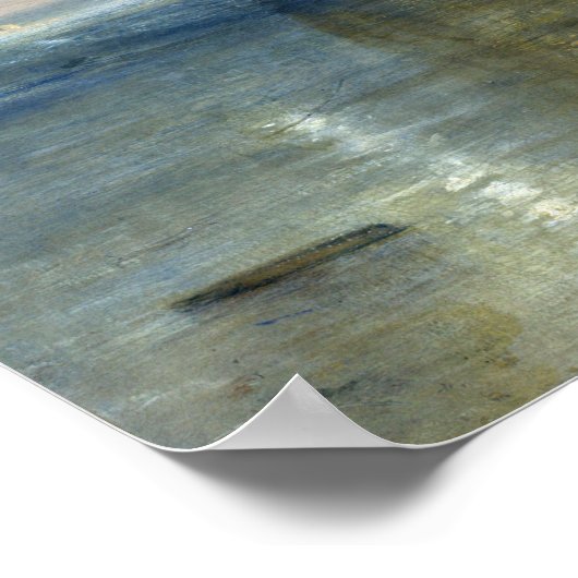 ジョセフ・マロード・ウィリアム・ターナーザファイティング・テメライ ポスター (角)