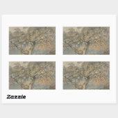 ジョセフ・マロード・ウィリアム・ターナー素晴らし- A Tree 長方形シール (シート)