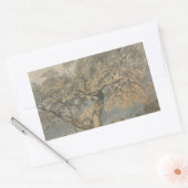 ジョセフ・マロード・ウィリアム・ターナー素晴らし- A Tree 長方形シール (封筒)