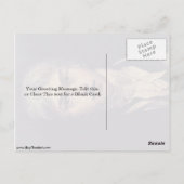 ジョセフ・マロード・ウィリアム・ターナー自画像 ポストカード (裏面)