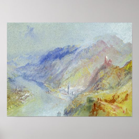 ジョセフ・マロード・ウィリアム・ターナー |トラウの城 ポスター (正面)