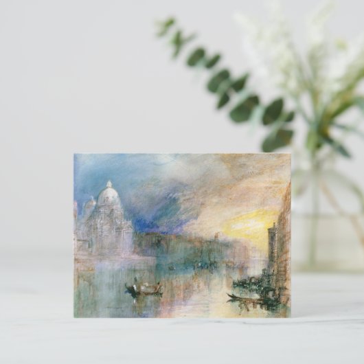 ジョセフ・マロード・ウィリアム・ターナー |ヴェネツィア:グランドカナ ポストカード (スタンド正面)