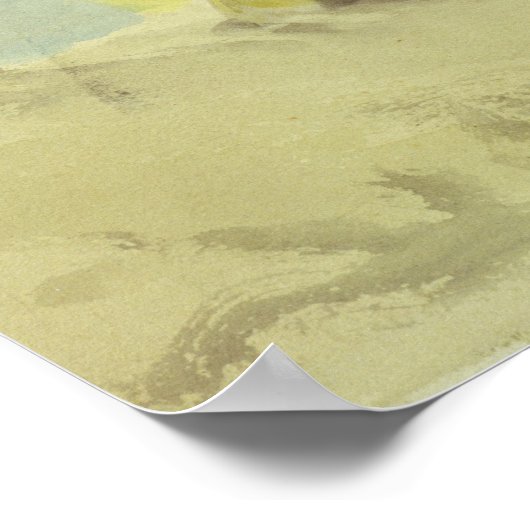 ジョセフ・マロード・ウィリアム・ターナー |海のピース – A Ro ポスター (角)