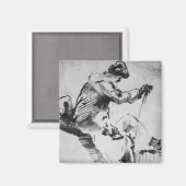 ジョセフ・マロード・ウィリアム・ターナー |着席した男性 マグネット (正面/裏面)