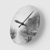 ジョセフ・マロード・ウィリアム・ターナー |着手 ラウンド壁時計 (傾斜)