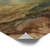 ジョセフ・マロード・ウィリアム・ターナー – 虹 ポスター (角)