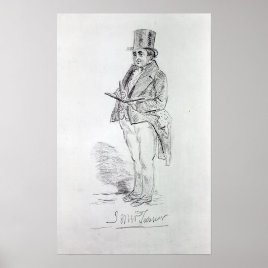 ジョセフ・マロード・ウィリアム・ターナー， 1844 ポスター (正面)