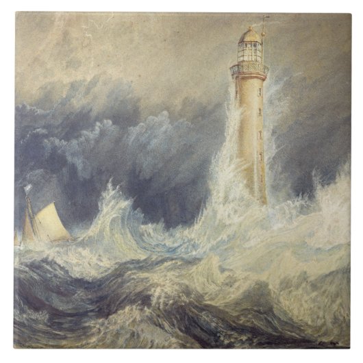 ジョセフ・マロード・ウィリアム・ターナー – Bell Rock タイル (正面)