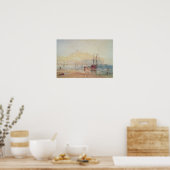 ジョセフ・マロード・ウィリアム・ターナー | Scarborough, 1825 ポスター (キッチン)