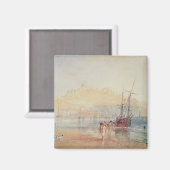 ジョセフ・マロード・ウィリアム・ターナー | Scarborough, 1825 マグネット (正面/裏面)