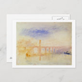 ジョセフ・マロード・ウィリアム・ターナー | The Moselle Bridge ポストカード (正面/裏面)