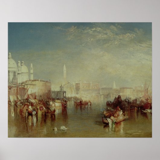 ジョセフ・マロード・ウィリアム・ターナー | Venice, 1840 ポスター (正面)