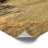 ジョセフ・マロード・ターナーによる川の日の出 ポスター (角)