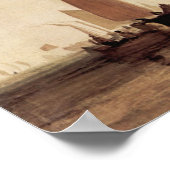 ジョセフ・マロード・ターナー – ブライトン・チェーン・ピア ポスター (角)