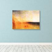 ジョセフ・マロード・ターナー – ヨーロッパとブル キャンバスプリント (インサイチュ (ウッドフロア))