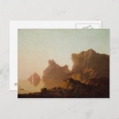 ジョセフ・ライト – ザサレルノ湾 ポストカード (正面/裏面)