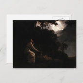 ジョセフ・ライト – ミルトンのコムスの女性 ポストカード (正面/裏面)