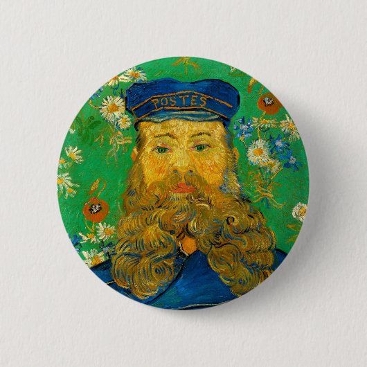 ジョセフ・ローリン – ヴァンゴッホ- c1889 缶バッジ (正面)