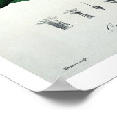 ジョセフ・ロ著「フィトグラフィー・メディケール」のシンチョナ ポスター (角)