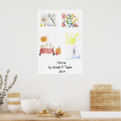 ジョセフ・P・テイラーによるビジョン ポスター (キッチン)