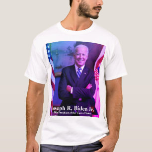 ジョセフ・R・ジョー・バイデン氏・ジュニア – USA第46代大統領 Tシャツ
