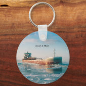 ジョセフL.ブロックキーチェーン キーホルダー (正面)