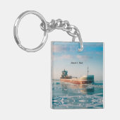 ジョセフL.ブロックキーチェーン キーホルダー (正面左)