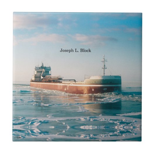 ジョセフL.ブロックタイル タイル (正面)