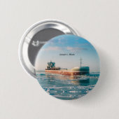 ジョセフL.ブロックボタン 缶バッジ (正面&裏面)