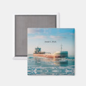 ジョセフL.ブロックマグネット マグネット (正面/裏面)