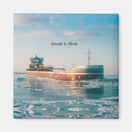 ジョセフL.ブロックマグネット マグネット (正面)