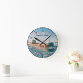 ジョセフL.ブロック時計 ラウンド壁時計 (ホーム)