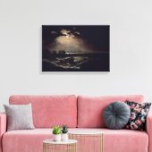 ジョセフMallord William Turner – 海の漁師 キャンバスプリント (インサイチュ (リビング))