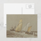 ジョセフMallord William Turner – 無料 ポストカード (正面/裏面)