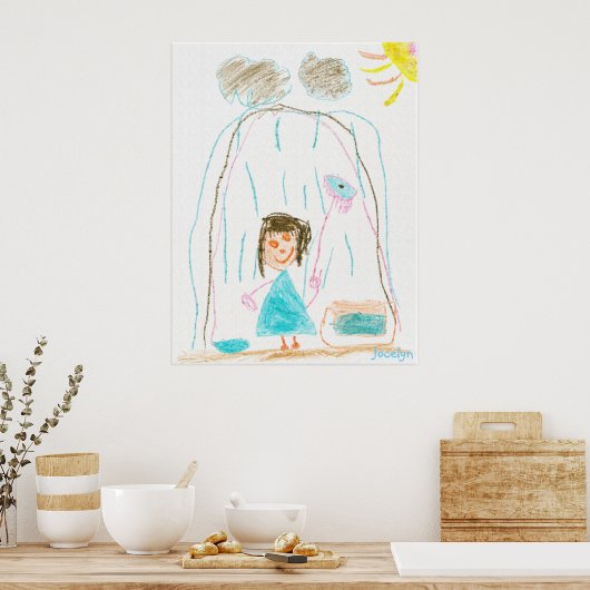 ジョセリンの雨の日のポスター ポスター (キッチン)