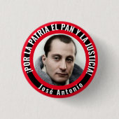 ジョゼアントニオ 缶バッジ (正面)