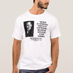 ジョゼフ・コンラッドの源の邪悪な人の可能な邪悪 Tシャツ