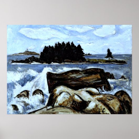 ジョタム島(現在のキツネ)、インディアンポイント外 ポスター (正面)