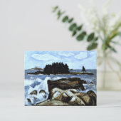 ジョタム島(現在のキツネ)、インディアンポイント外 ポストカード (スタンド正面)