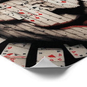 ジョッカーの顔遊カード ポスター (角)