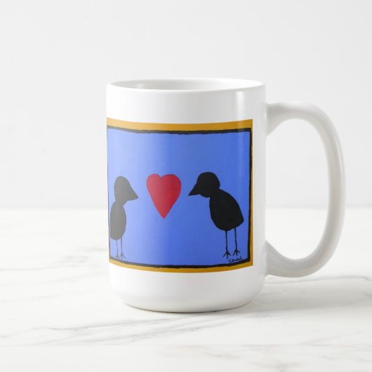 ジョッキに恋をする コーヒーマグカップ (右)