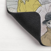 ジョッキーがに導いたアンリーdeツールーズLautrec | マウスパッド (コーナー)